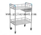 JY-A6 Stainless steel treatment cart with drawers